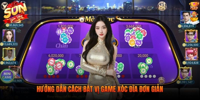 Hướng dẫn cách bắt vị game xóc đĩa đơn giản
